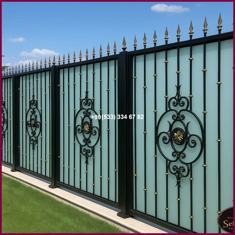 BAHÇE KORKULUKLARI-FERFORJE BAHÇE KORKULUKLARI-DUVAR KORKULUKLARI-DEMİR KORKULUKLARI