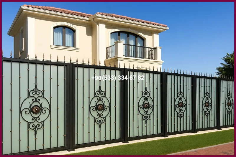 BAHÇE KORKULUKLARI-FERFORJE BAHÇE KORKULUKLARI-DUVAR KORKULUKLARI-DEMİR KORKULUKLARI