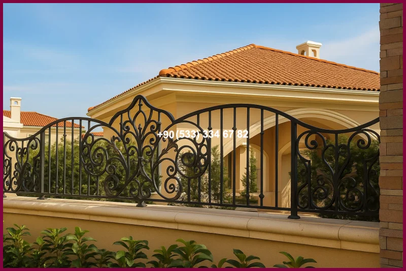 BAHÇE KORKULUKLARI-FERFORJE BAHÇE KORKULUKLARI-DUVAR KORKULUKLARI-DEMİR KORKULUKLARI