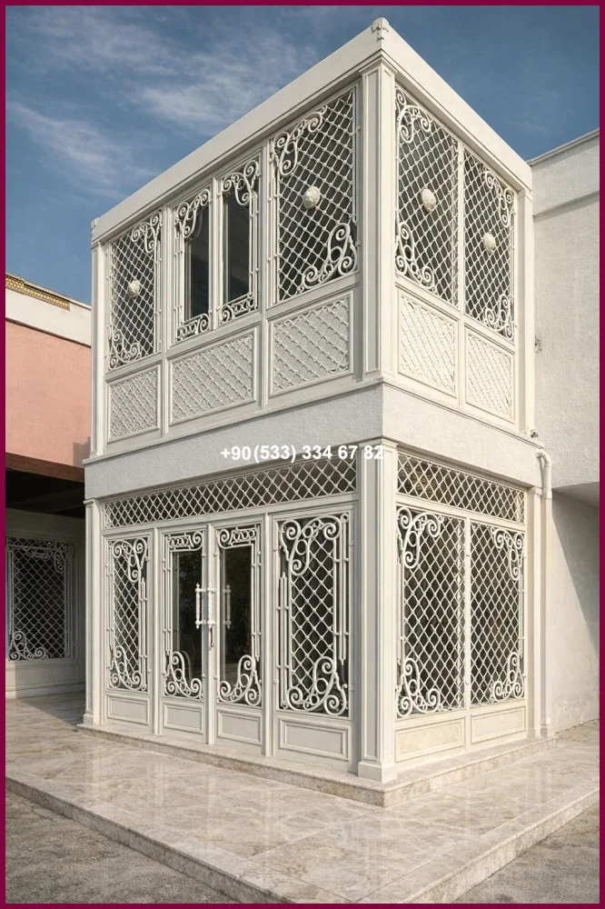 VİLLA KAPILARI-FERFORJE VİLLA KAPILAR-VİLLA GİRİŞ KAPILAR olc22216