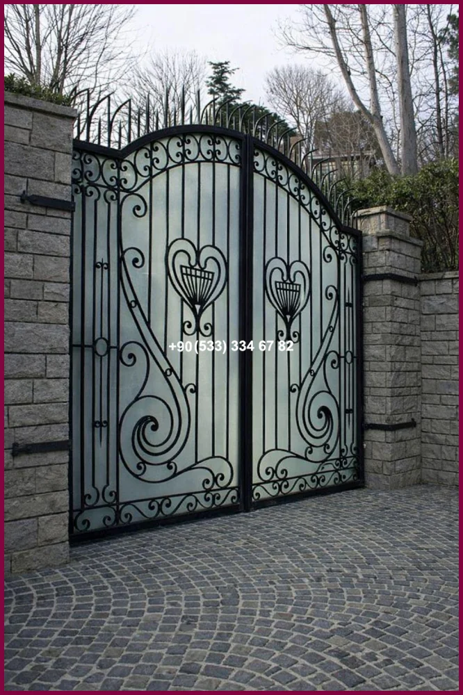 VİLLA KAPILARI-FERFORJE VİLLA KAPILAR-VİLLA GİRİŞ KAPILAR olc22217