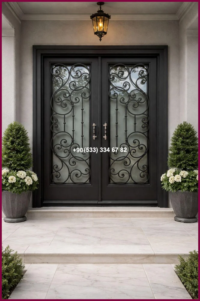 VİLLA KAPILARI-FERFORJE VİLLA KAPILAR-VİLLA GİRİŞ KAPILAR olc22220