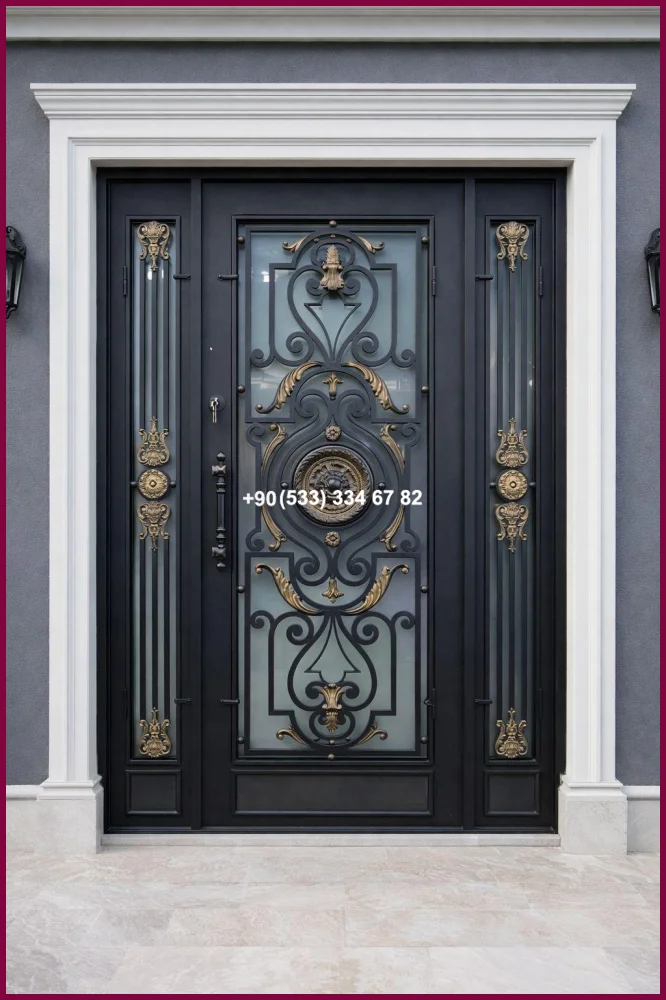 VİLLA KAPILARI-FERFORJE VİLLA KAPILAR-VİLLA GİRİŞ KAPILAR olc22223