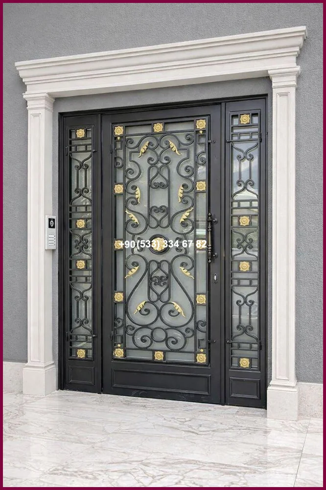 VİLLA KAPILARI-FERFORJE VİLLA KAPILAR-VİLLA GİRİŞ KAPILAR olc22224