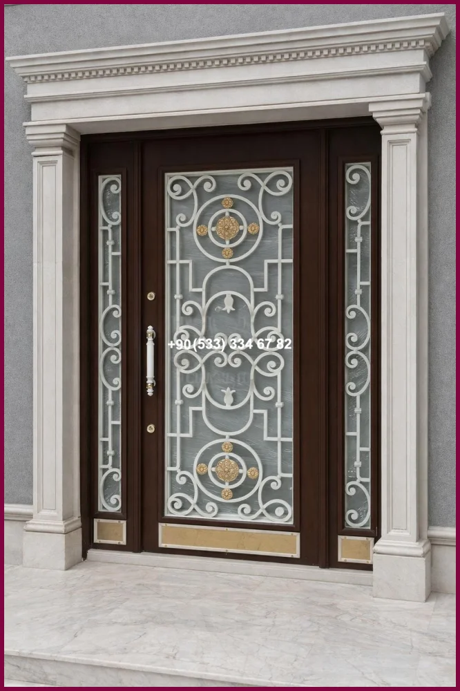 VİLLA KAPILARI-FERFORJE VİLLA KAPILAR-VİLLA GİRİŞ KAPILAR olc22225