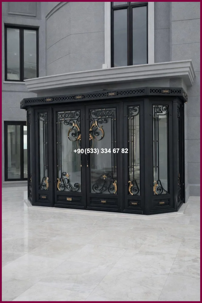 VİLLA KAPILARI-FERFORJE VİLLA KAPILAR-VİLLA GİRİŞ KAPILAR olc22228